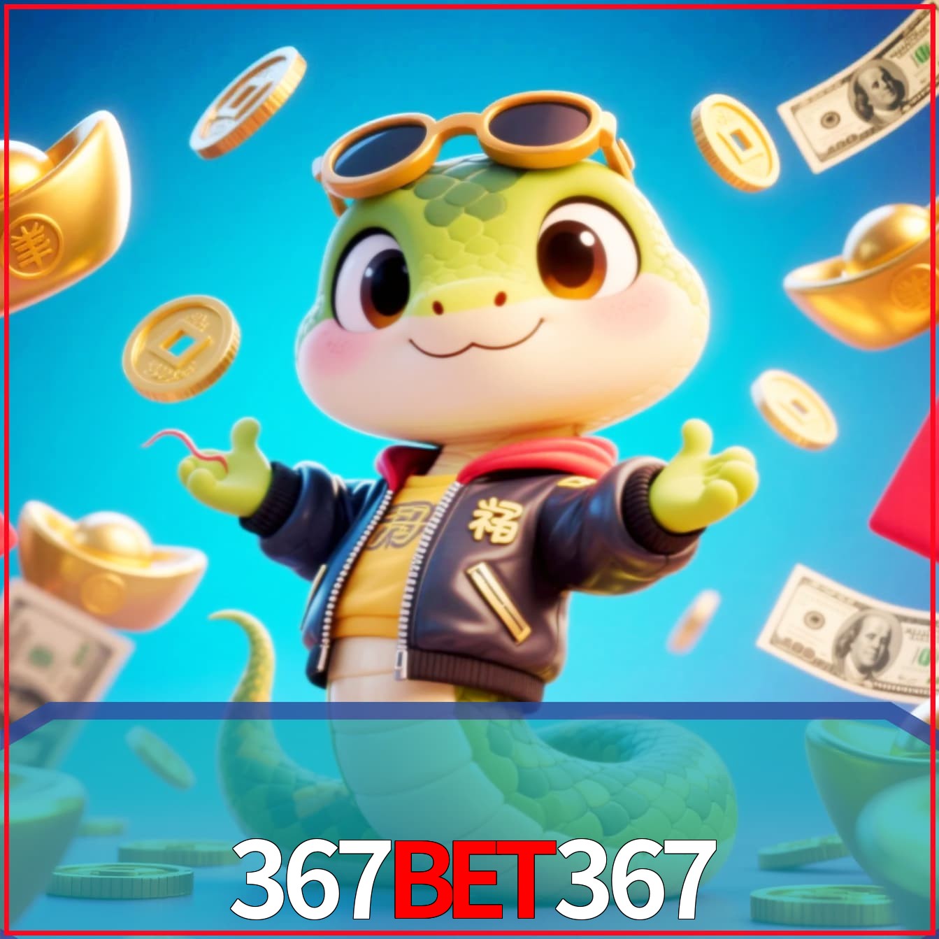 Slot machine 3D icon with number 7 and 1